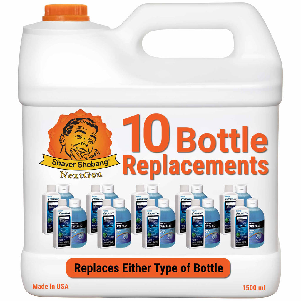 Philips Norelco Jet Clean HQ200. Each bottle replaces 10 Jet Clean